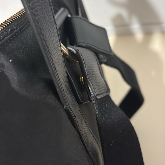 Henri Bendel Small Black Jetsetter Convertible Crossbody Backpack - Picture 10 of 10